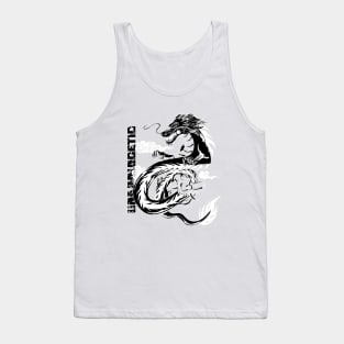 Chinese Black & White Dragon Unapologetic OFFICIAL Tank Top